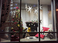 Итоги новогоднего оформления витрин и фасадов зданий в Заволжском районе города Твери